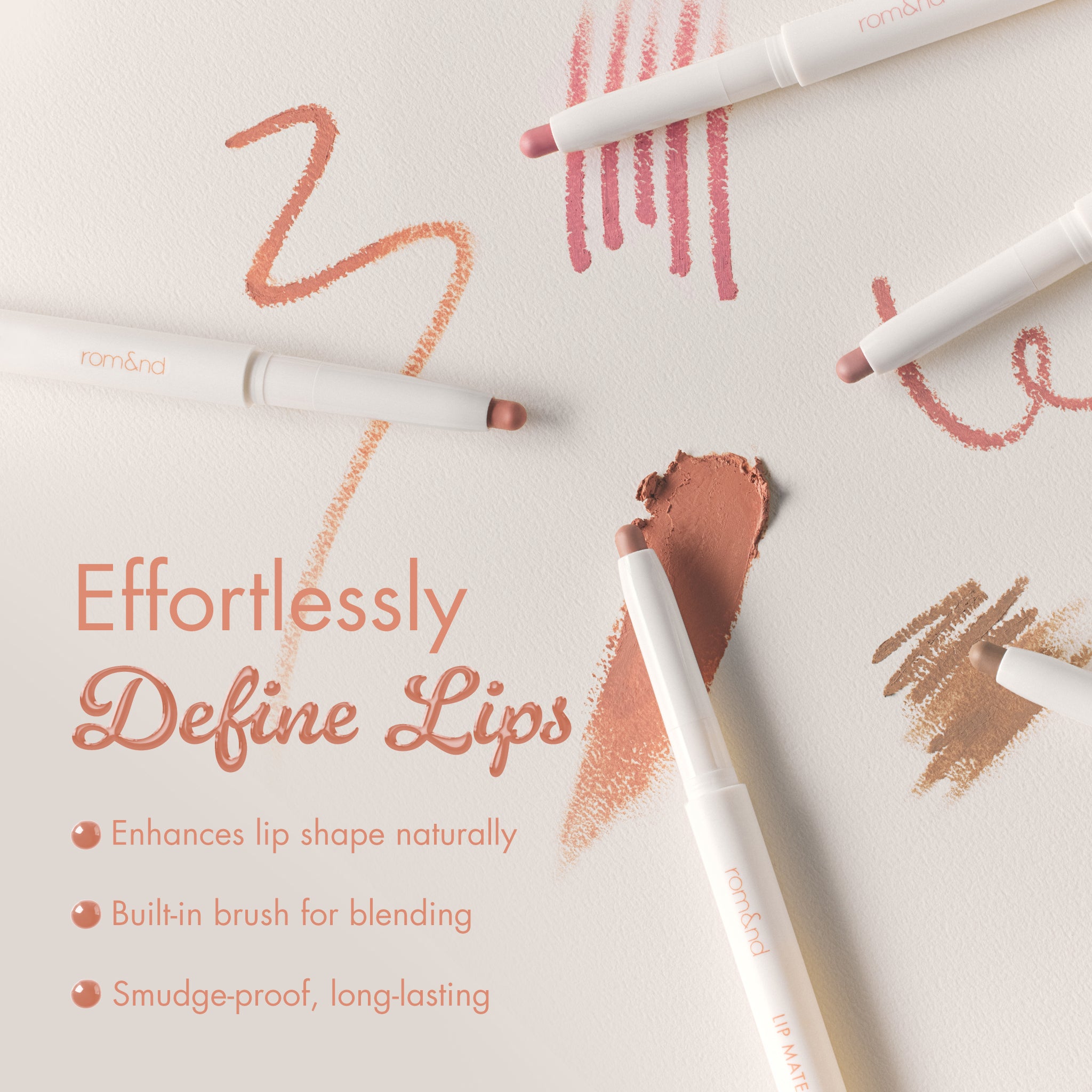 LIP MATE PENCIL - rom&nd