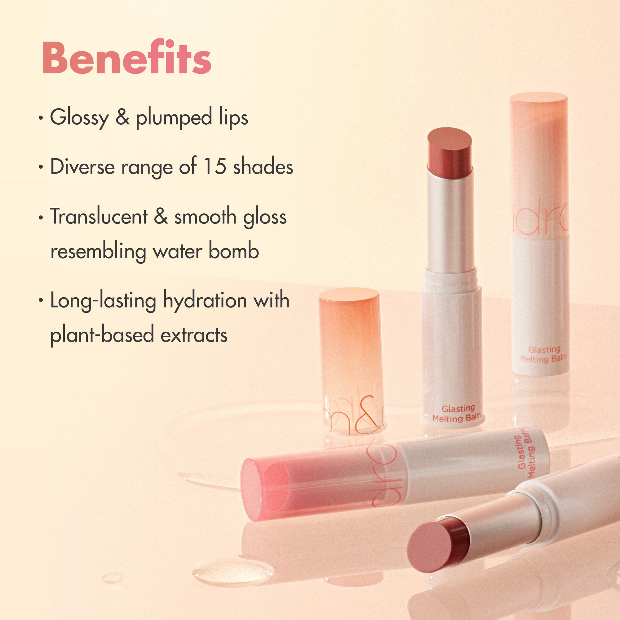 GLASTING MELTING BALM - rom&nd