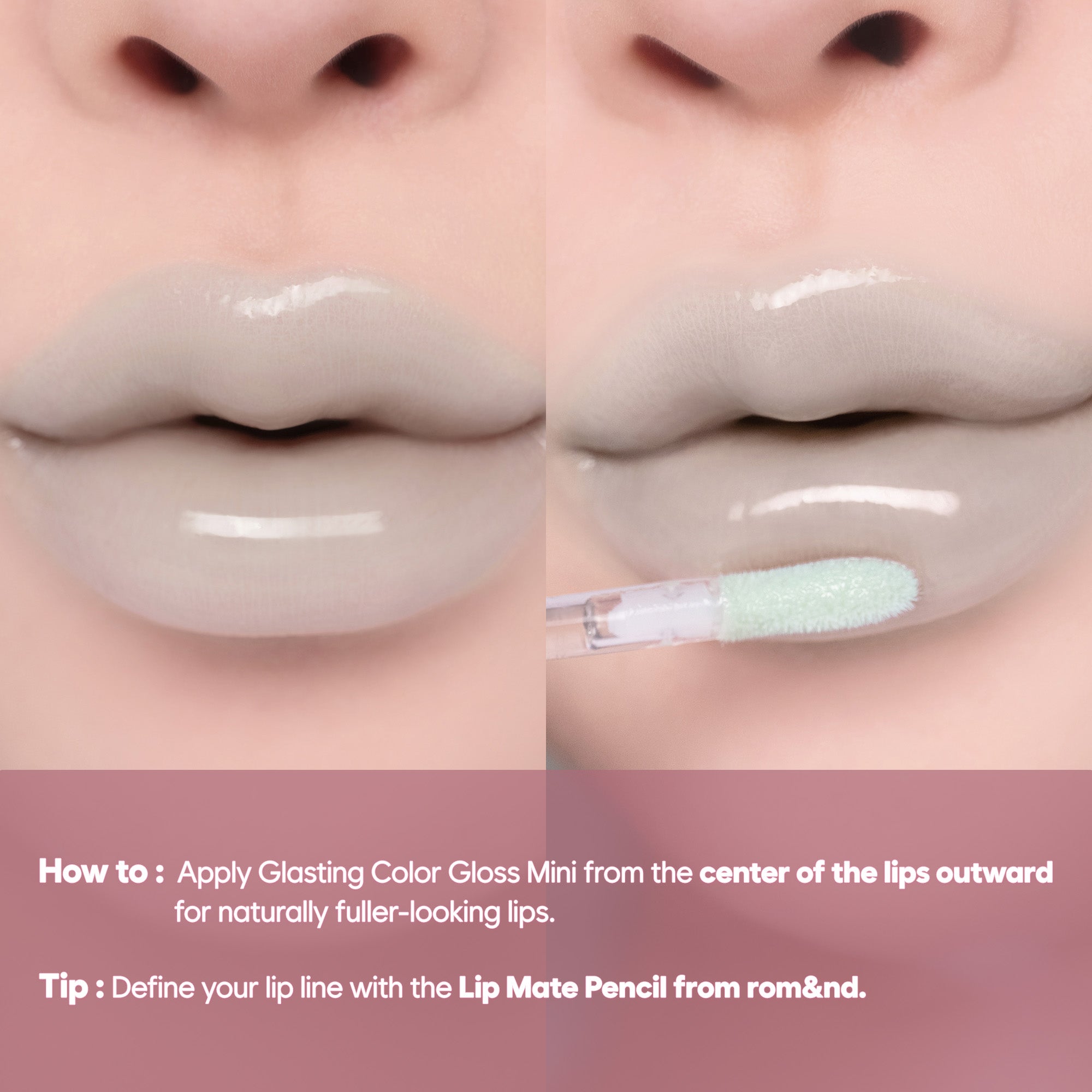 GLASTING COLOR GLOSS MINI - rom&nd