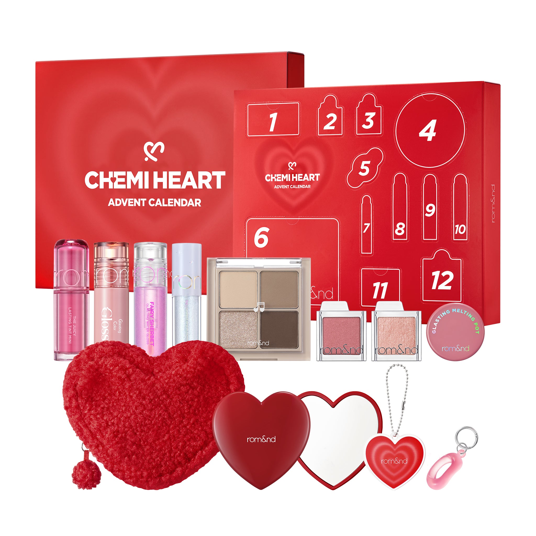 CHEMI HEART ADVENT CALENDAR - COOL - rom&nd