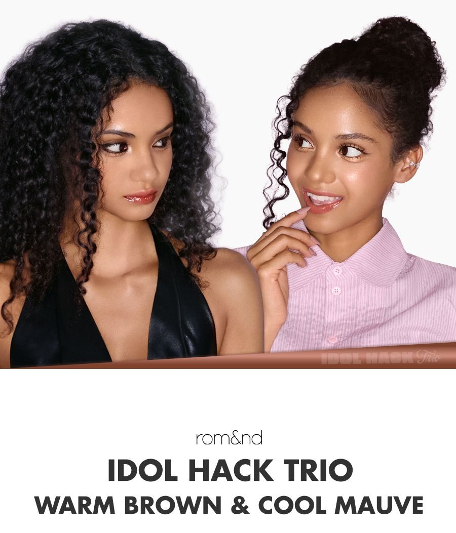 IDOL HACK TRIO — Warm Brown & Cool Mauve