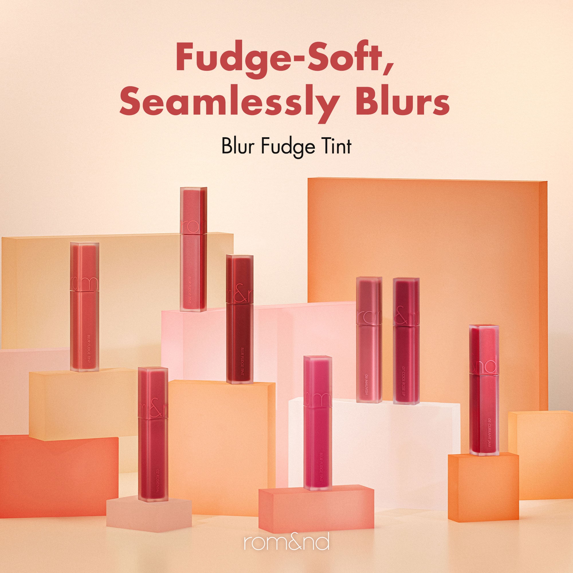 BLUR FUDGE TINT - rom&nd