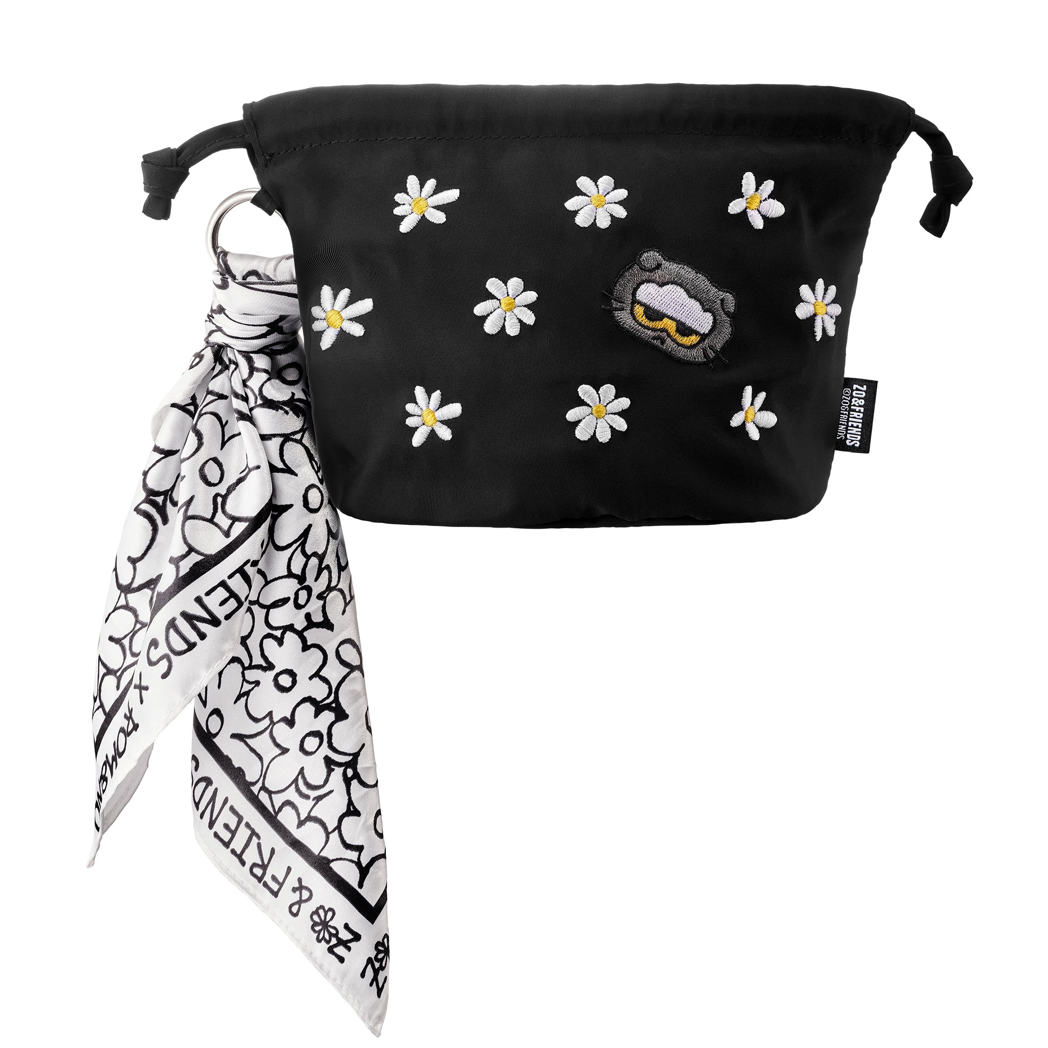 rom&nd X ZO&FRIENDS SCARF POUCH - rom&nd