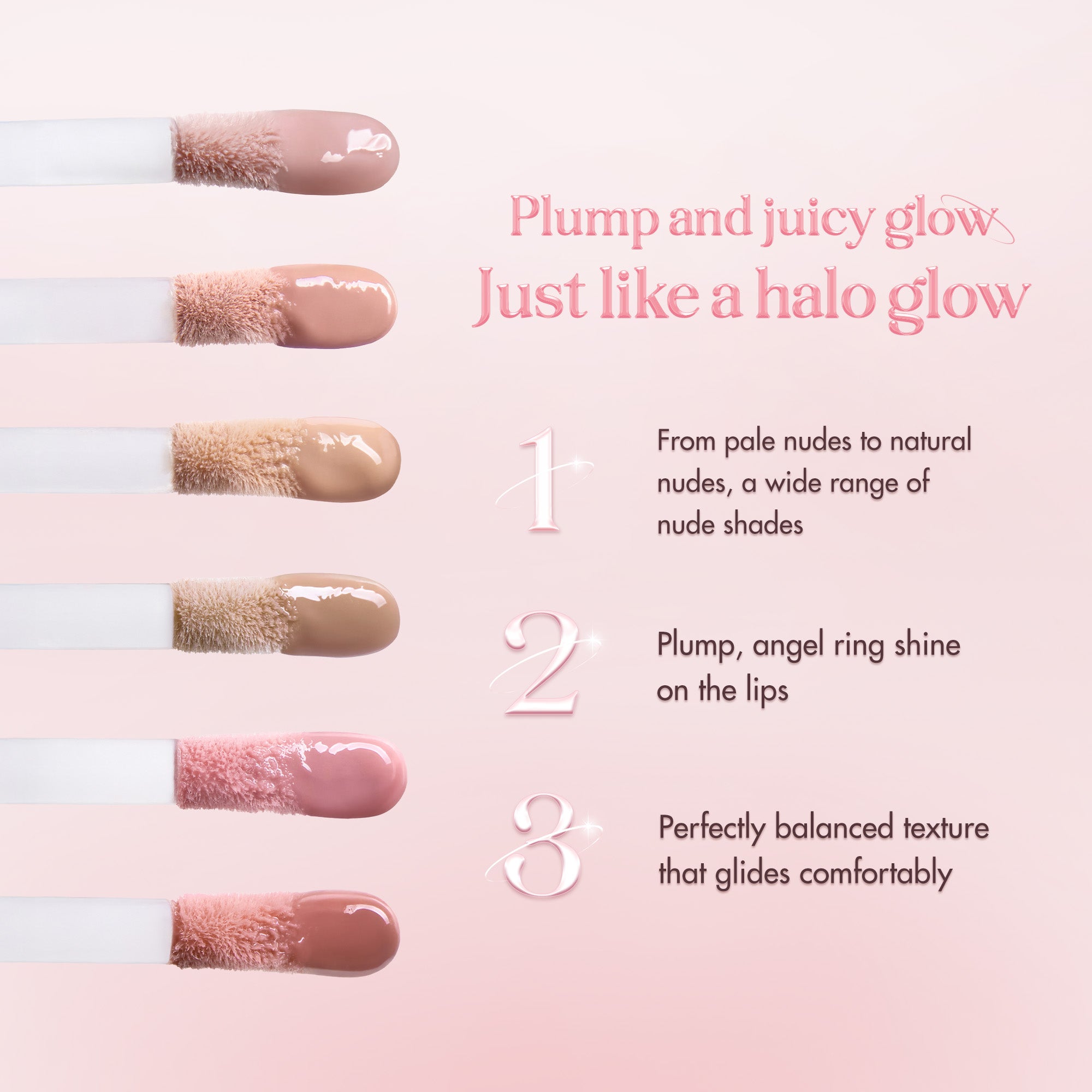 GLASTING COLOR GLOSS : NUDE SERIES