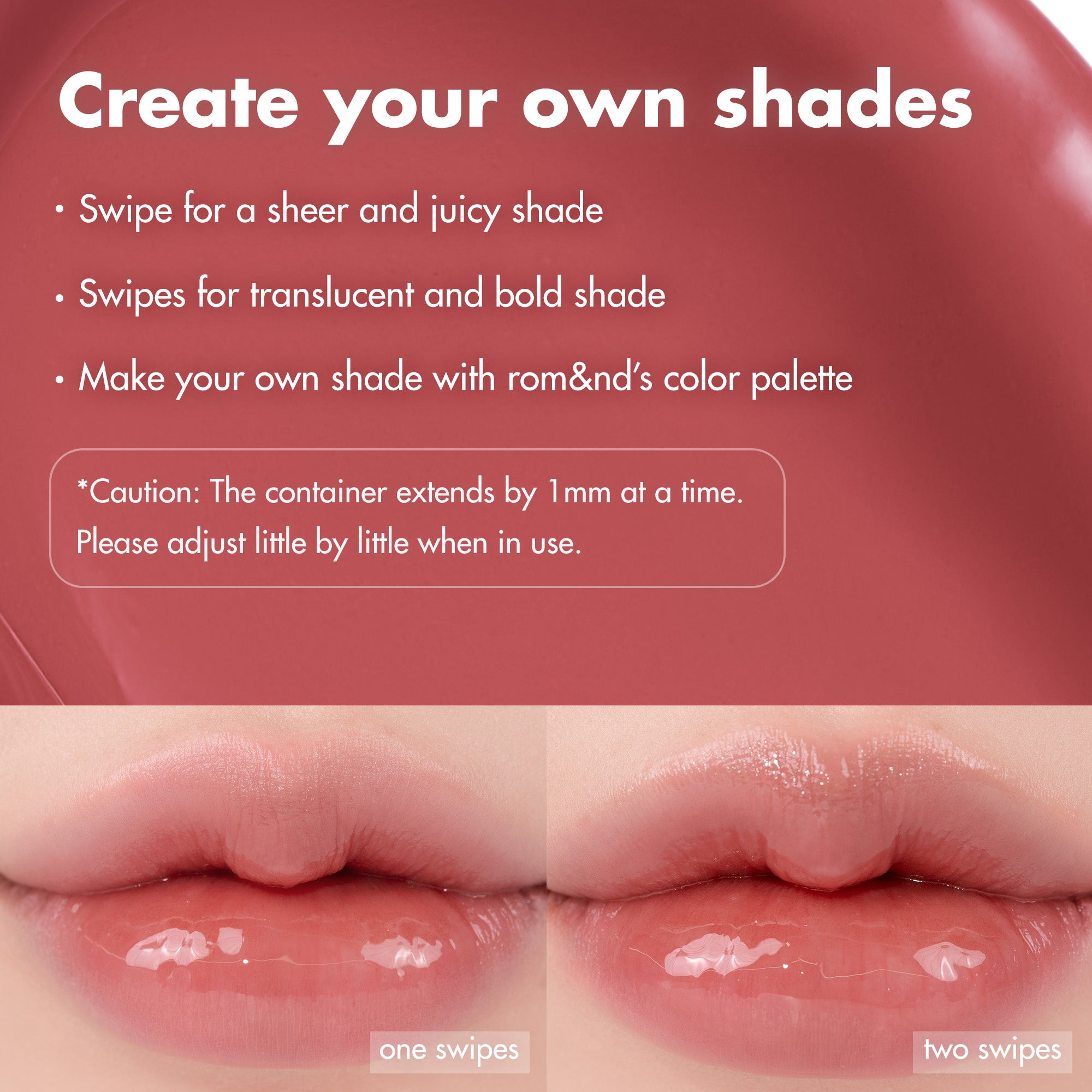 GLASTING MELTING BALM - rom&nd