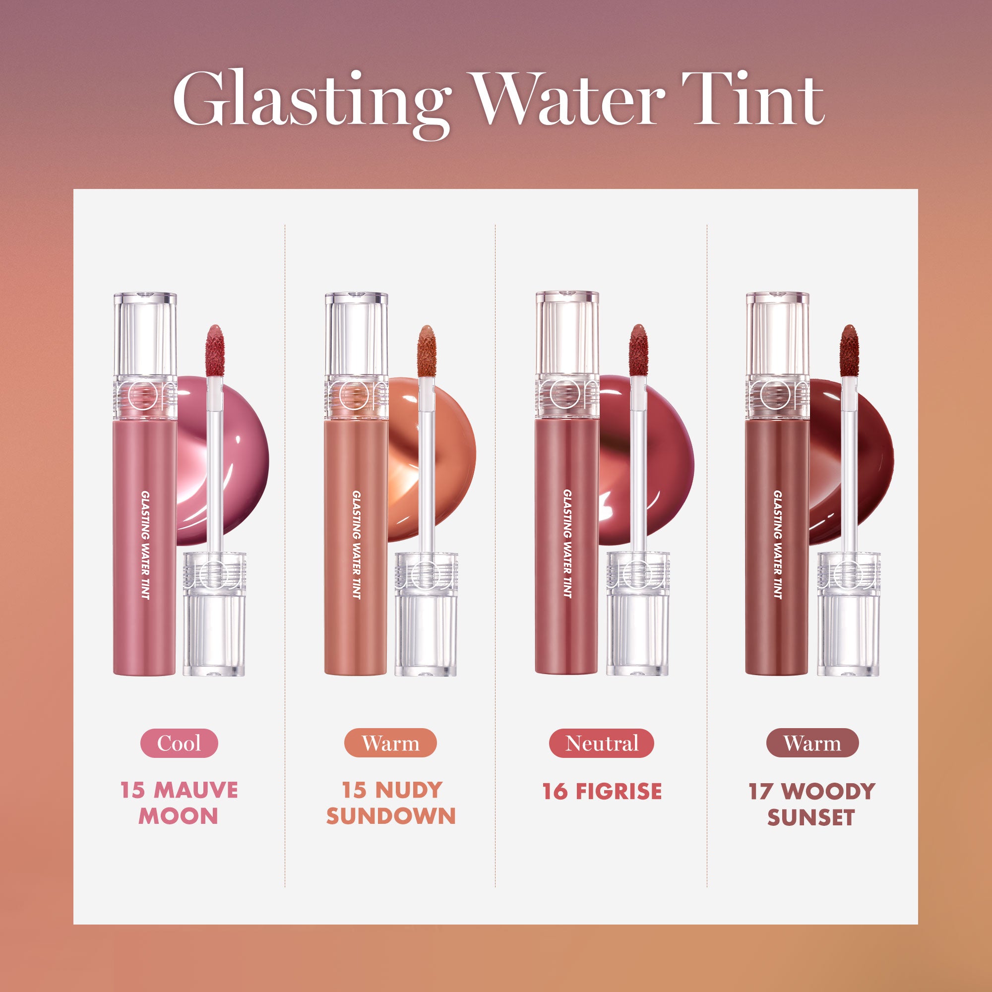 GLASTING WATER TINT - rom&nd