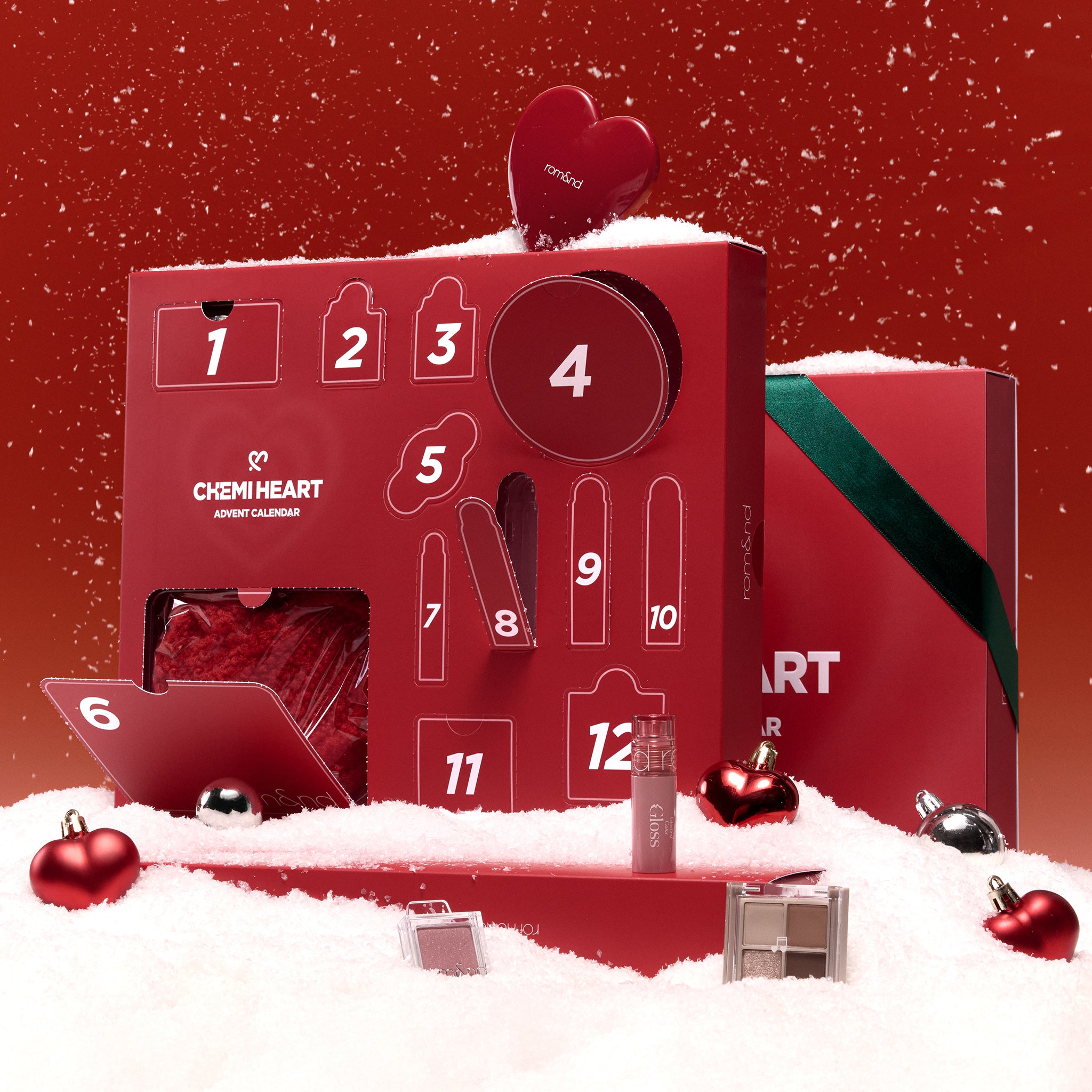 CHEMI HEART ADVENT CALENDAR - COOL - rom&nd