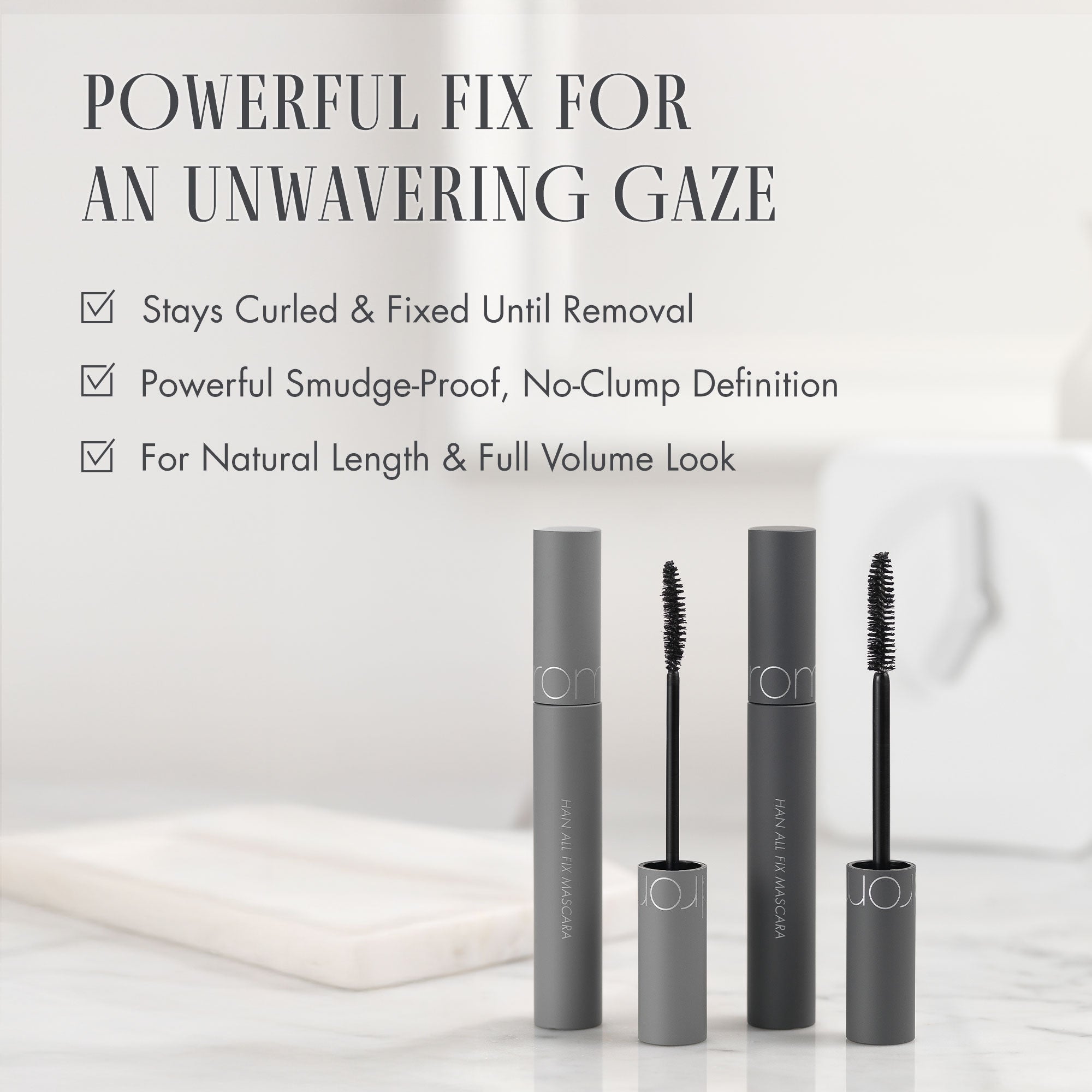 HAN ALL FIX MASCARA - rom&nd