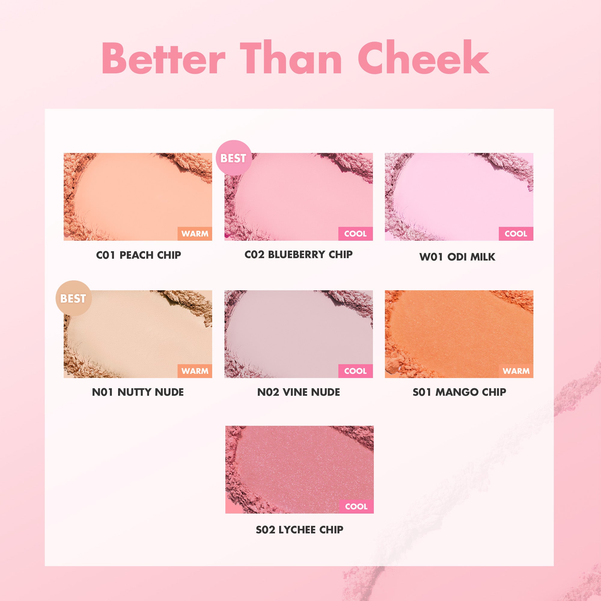 BETTER THAN CHEEK - rom&nd