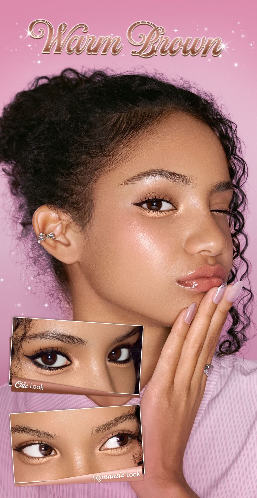 Warm Brown — Chic Look / Romantic Look