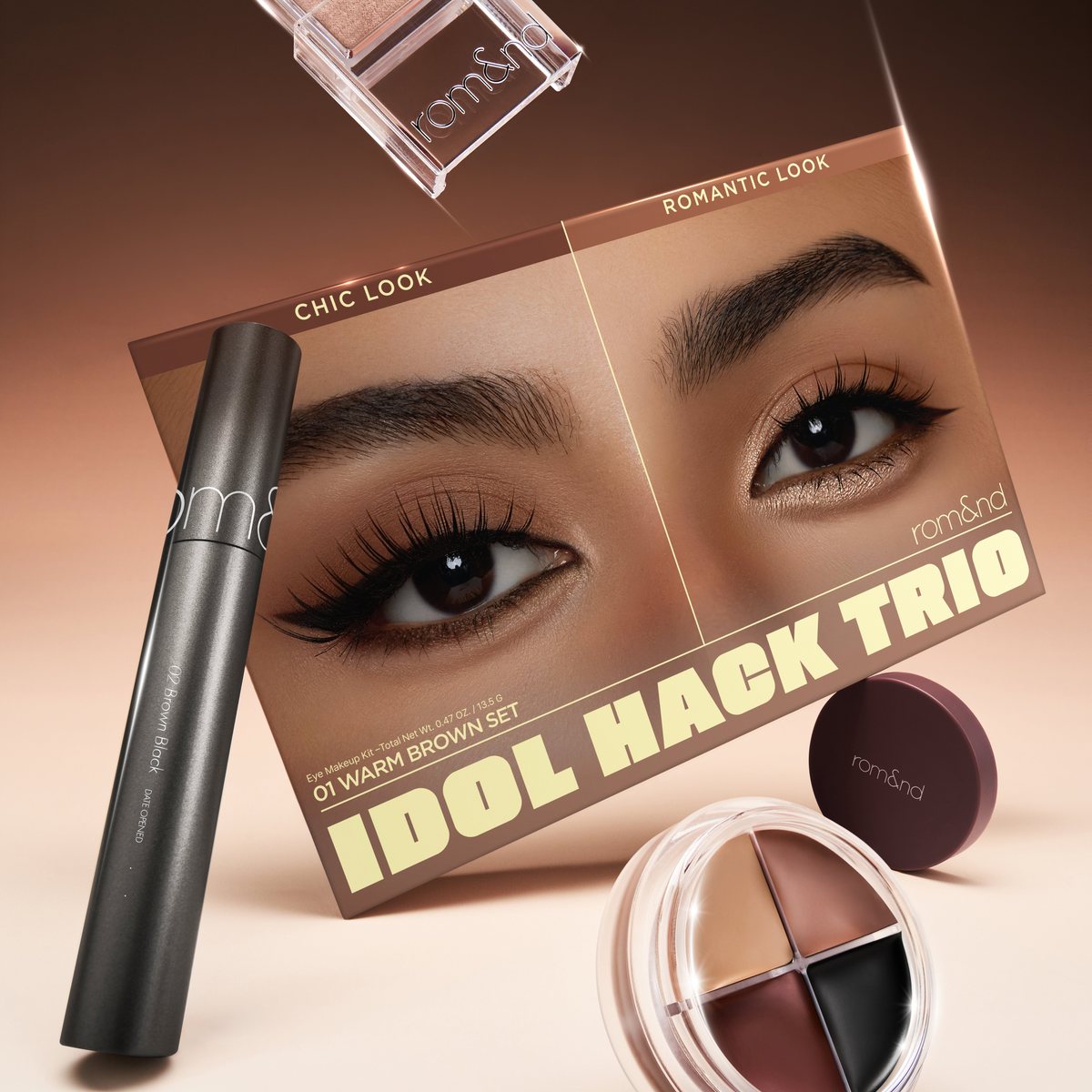 rom&nd Idol Eye Hack Trio Eye Set | rom&nd